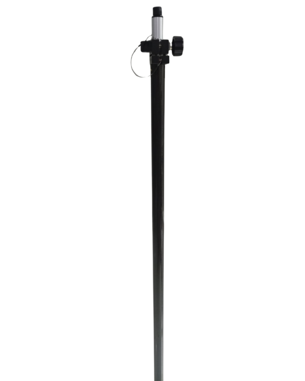 Bastón GPS GNSS RTK de Fibra de Carbono 2.20 m Compatible con Leica, Trimble, Topcon, CHCNAV y Sokkia