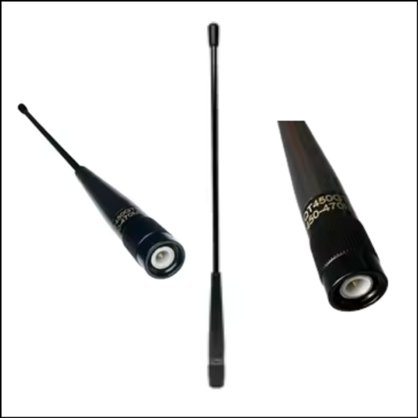 ANTENA LARGAS (2) Antena UHF TNC-J (450-470 MHz, 4 dBi) para Base GNSS RTK CHCNAV (Modelo QT450A)