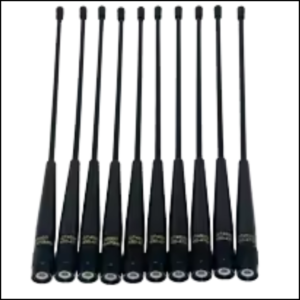 ANTENA LARGAS (3) Antena UHF TNC-J (450-470 MHz, 4 dBi) para Base GNSS RTK CHCNAV (Modelo QT450A)