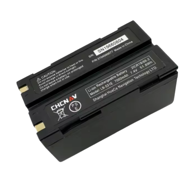 2 Batería CHCNAV LB-531E 7.4V 7000mAh para GNSS RTK iBase, M1, X1, T1 y B5