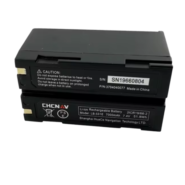 3 Batería CHCNAV LB-531E 7.4V 7000mAh para GNSS RTK iBase, M1, X1, T1 y B5