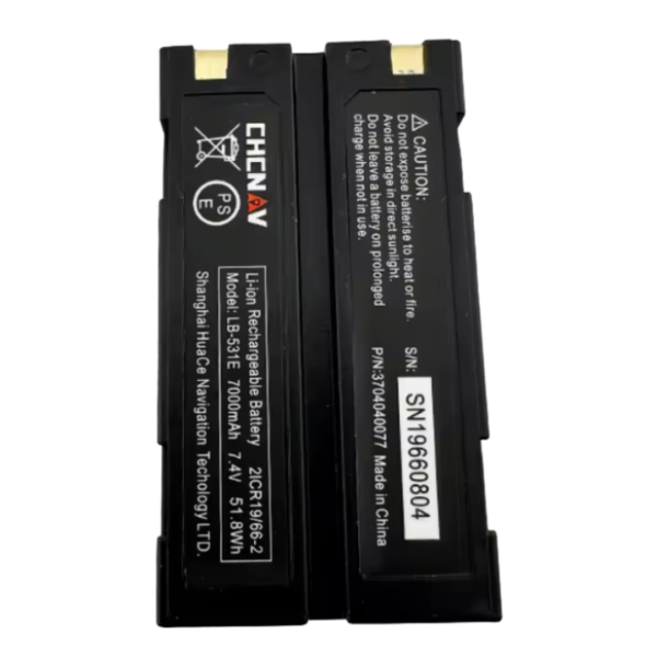 4 Batería CHCNAV LB-531E 7.4V 7000mAh para GNSS RTK iBase, M1, X1, T1 y B5