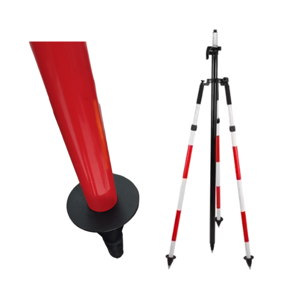 Tripie Topográfico Universal para Bastones GPS y Prismas
